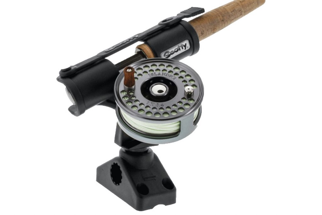 Scotty Fly Rod Holder w/ Deck Mount AIRE Rafts