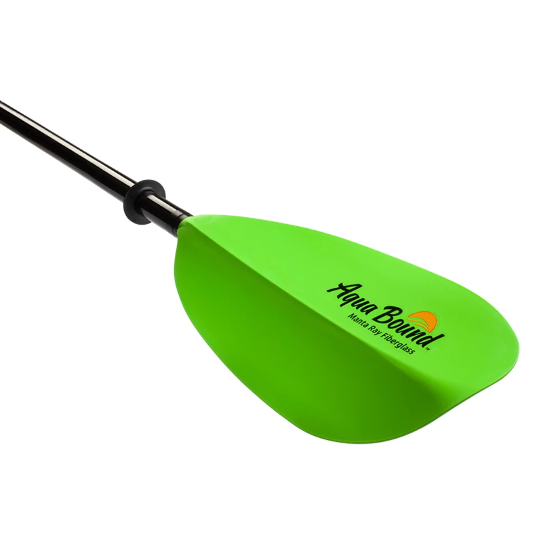 Aqua Bound Manta Ray Fiberglass 2-Piece Snap-Button Kayak Paddle - Image 6